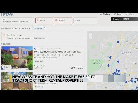 New website, hotline to track short-term rental...