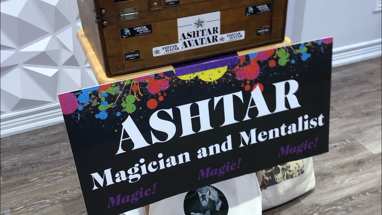 Promotional video thumbnail 3 for Ashtar Avatar - Magician and Mentalist