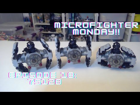 Lego Star Wars #MicrofighterMonday TIE Advanced Prototype 75128 Episode 18