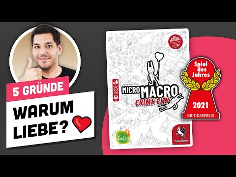 DAS Spiel für Jeden?  MicroMacro Crime City ❤️ Spiel des Jahres 2021
