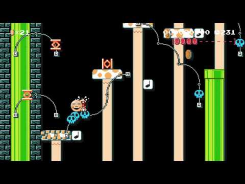 Th00pah Cwybaby Mawio (Hold ↑) by Shiitake - SUPER MARIO MAKER - No Commentary 1AI