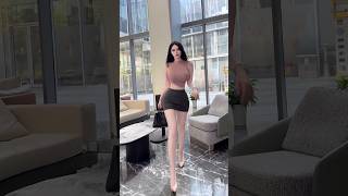 beautiful girl street fashion tiktok #chinesefashion #mejoresstreetfashion #shorts