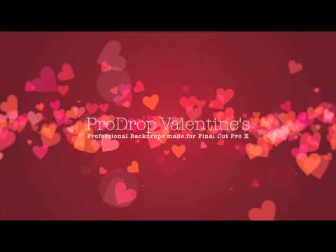 ProDrop Valentine's - Professional Backdrops for Final Cut Pro X - Pixel Film Studios