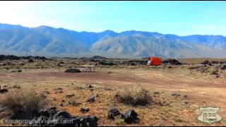 Fossil Falls BLM Campground Video