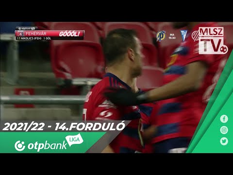 Nikolic Nemanja gólja a MOL Fehérvár FC – Gyirmót FC Győr mérkőzésen