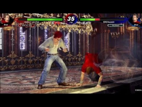 Virtua Fighter 5 Ultimate Showdown beta tournament run Grand Finals Vs Mokkori-yocchan