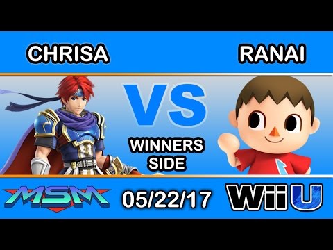 MSM 98 - Chrisa (Roy) Vs. Ranai (Villager) Winners Side - Smash Wii U