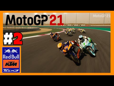 MotoGP 21 Career Mode Gameplay Part 2 - SCORING OUR FIRST POINTS! (MotoGP 2021 Game Career XBOX)