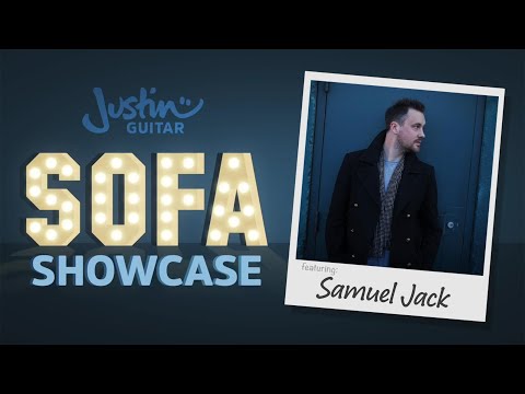Samuel Jack singing Stone Cold on Justin's Sofa Showcase (ep.3) Songwriter Guitar Lesson