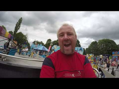 STANLEY CUBBINS SIZZLER (onride) at Burnley Wakes Fair 14/7/2019