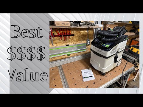 festool vacuum ct25 e hepa: best bang for the buck!