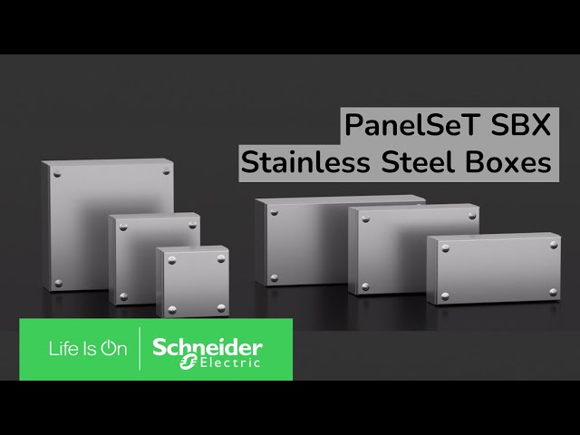 schneider electric Kopplingslåda rostfri 150x300x80