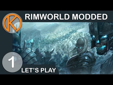 RimWorld 1.0 Modded | MEDIEVAL ZOMBIES - Ep. 1 | Let's Play RimWorld Gameplay