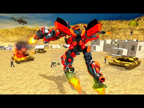US Futuristic Train Robot Transform Shooting Game 2024