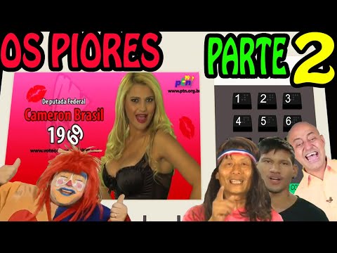 🔴 Os Mais Engraçados e Bizarros Candidatos do Brasil PARTE 2! Os Piores Candidatos!!