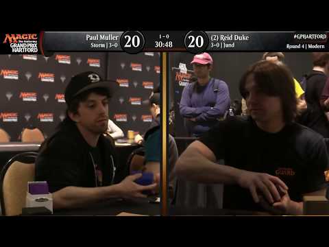 Magic the Gathering GP Hartford 2018 Round 4 Modern