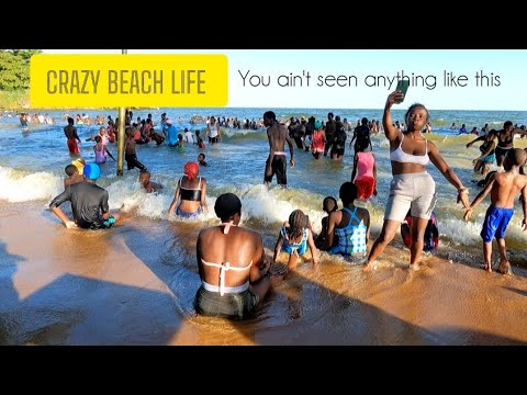 Unbelievable beach life in Uganda 🇺🇬 2025.