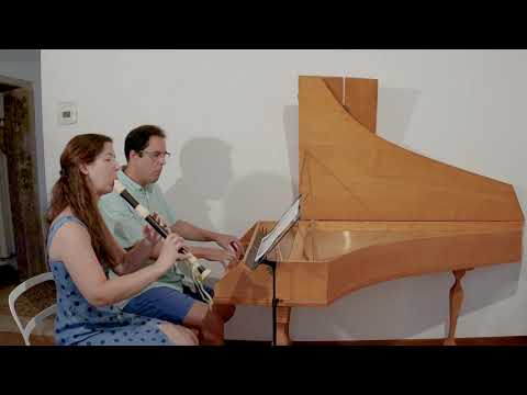 ANONYMOUS, Sonata à Flauto Solo (d minor), Grave - Inês d'Avena & Claudio Ribeiro