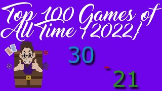 Top 100 Games of All Time {2022} 30 - 21