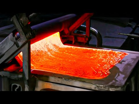 Come si Produce il VETRO con la Sabbia in Fabbrica