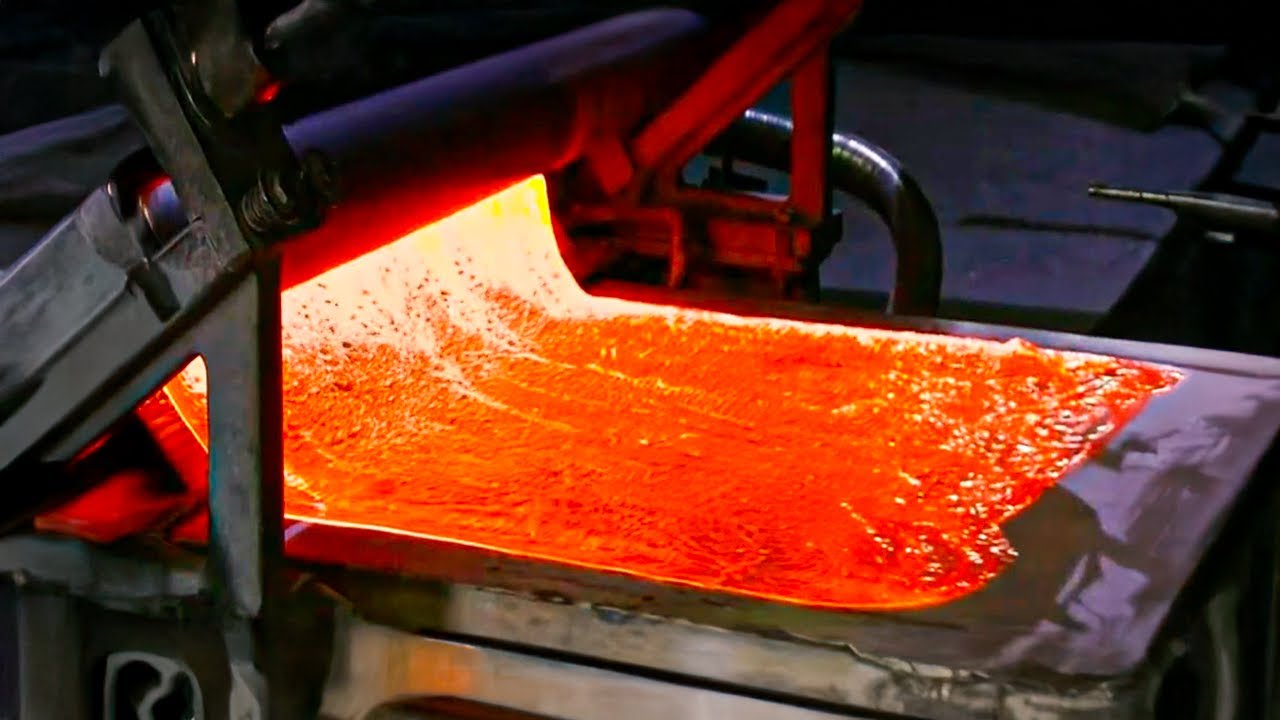 Come si Produce il VETRO con la Sabbia in Fabbrica