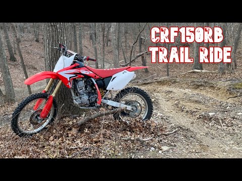 Honda CRF150RB Trail Riding-