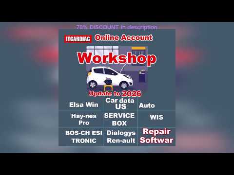 A must-have product! New Workshop Online Account for All Car data US Auto Part Data Elsa Win Servi