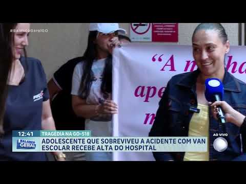 Tragédia na GO 518: adolescente que sobreviveu recebe alta