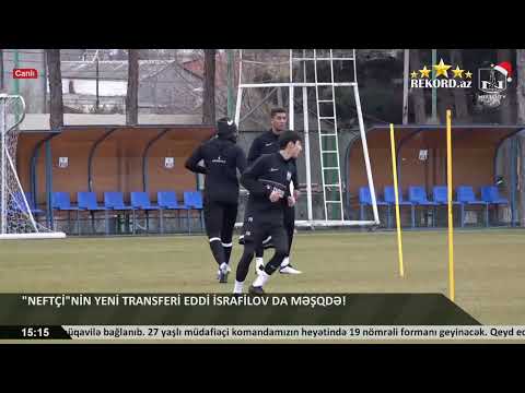 Eddi İsrafilov "Neftçi"nin məşqlərinə qoşuldu