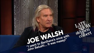 Joe Walsh Survived Some Serious Good Times As A Young Rocker