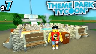 Theme Park Tycoon 2 Roblox Tutorial Part 7 म फ त ऑनल इन - theme park tycoon ep 7 detailing the park roblox