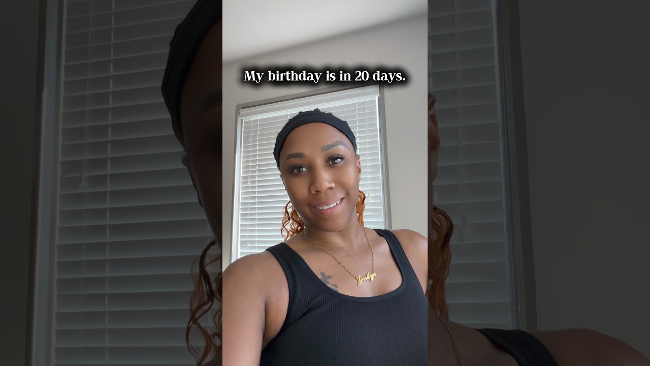 For my bday, I will be out the country, under that man, and intoxicated. I DESERVE! 😂 #Almost40