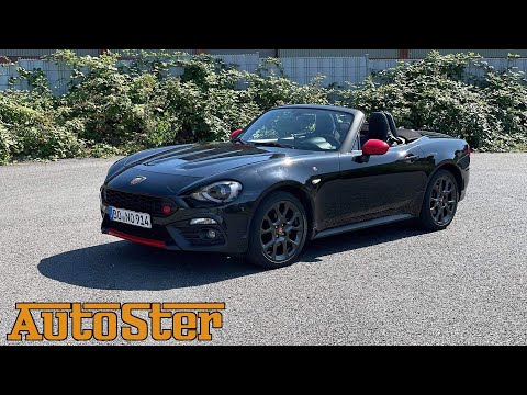 Abarth 124 Spider (2017) 170 HP Germany Countryside Road  POV-Drive by AutoSter