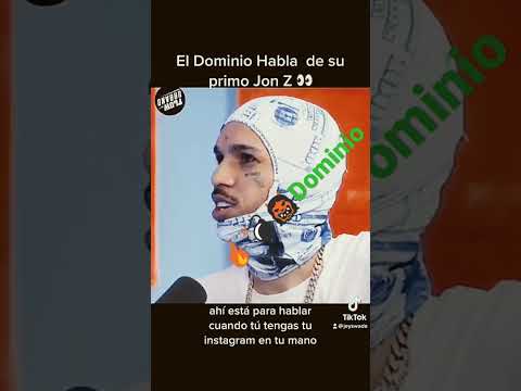 El Dominio habla 💣🔥👹sobre su Primo jonZ#eldominio#jonzmedia