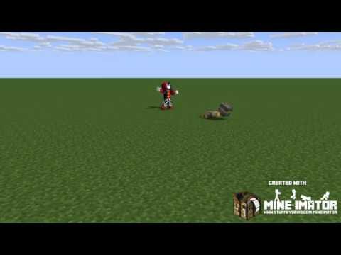 Mine-Imator:Shaco VS Ashe