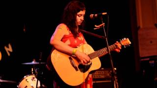 Waxahatchee Noccalula and bathtub at LadyFest Boston 2012