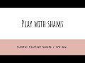 [N.Rota: Clarinet Sonata / mov.3] -Piano part only- Play With Shams