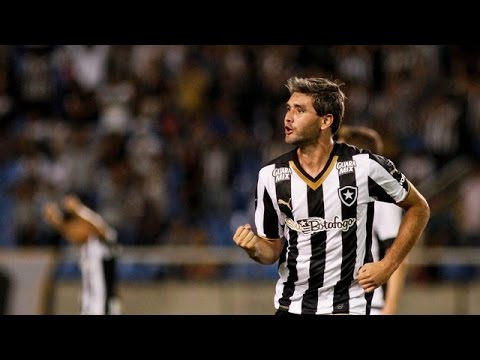 Gols, Botafogo 3 x 1 ABC 11/08/2015, Brasileiro Série B 2015