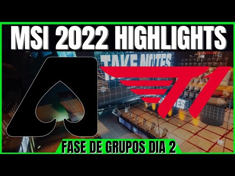 MSI AZE x T1 HIGHLIGHTS | MSI 2022 Fase De Grupos : Team Aze x T1 (SKT) | MSI HIGHLIGHTS