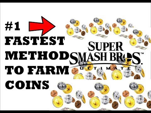 #1 FASTEST COIN FARMING METHOD SMASH BROS ULTIMATE w/proof
