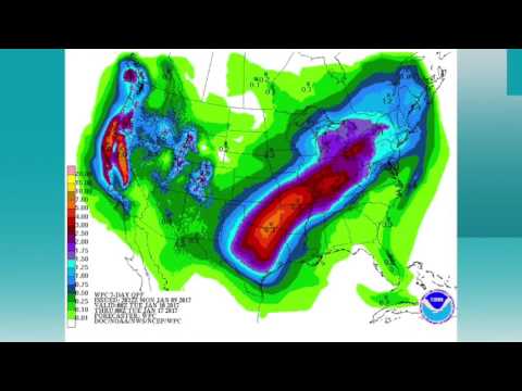 January 9, 2017 Weather Xtreme Video - Afternoon Edition