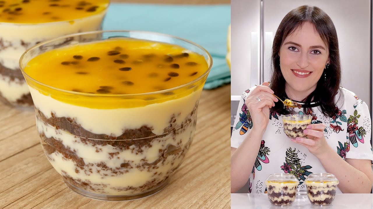 2 SABORES DE BOLO NO POTE COM A MESMA BASE - MARACUJÁ E PRESTÍGIO |  Cook'n Enjoy #487