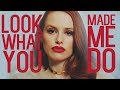 Cheryl Blossom L W Y M M D StainedRedFlowers Wish