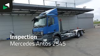 Mercedes-Benz Antos 2545 6X2 Retarder Meiller RK 20 70 Hooklift Full Air Autom koukkulava | Kuva 4 - Autoline