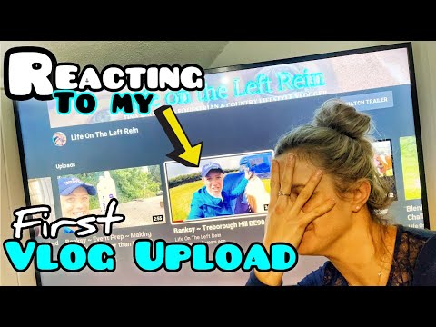 REACTING TO MY FIRST EVENTING VLOG UPLOAD *Cringe*