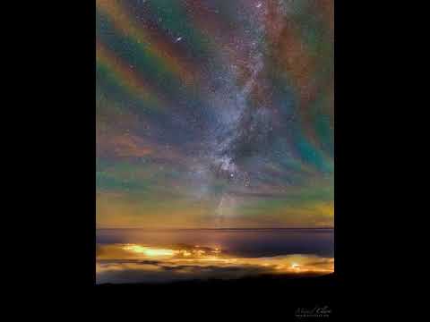 [ASTRO] Rainbow Airglow over the Azores       - April 18, 2021