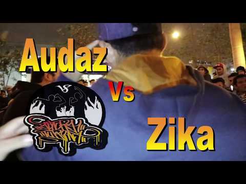 Audaz vs Zika - Audicion Achora tu Rima - Raptonda Lima Peru - 2017