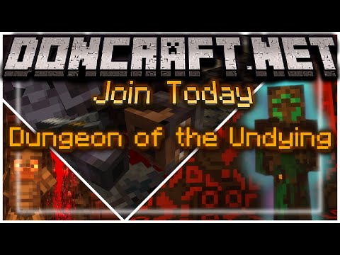 EPIC MINECRAFT MULTIPLAYER SERVER HAS MMO STYLE DUNGEONS!