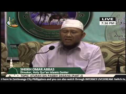 Aturan sin Pagbih Dagang (Part 2), by Sheikh Saber Omar (Tausug)