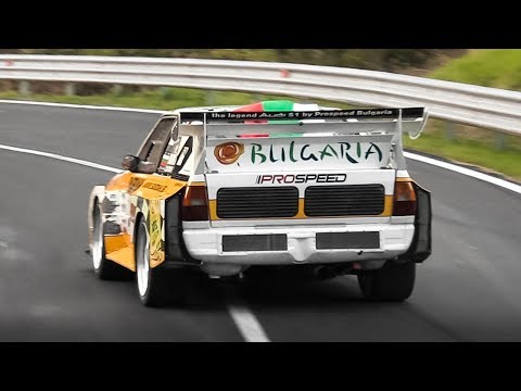 Audi Sport Quattro E2 Replica by ProSpeed in Action on Hillclimb!